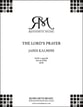 The Lord's Prayer SATB choral sheet music cover